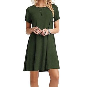 NWT/  green dress small/ch (3-5)